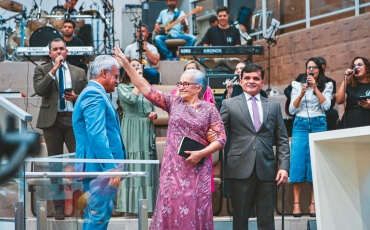 Galeria de fotos - Culto de Celebração pelos 80 Anos da Missionária Otávia